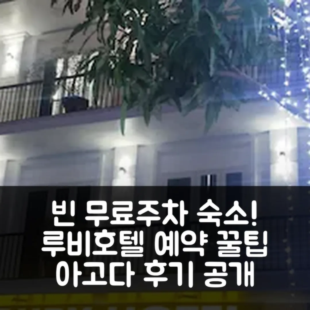 빈의 아파트먼트 루비 호텔, 빈 무료주차 후기 앤 예약 꿀팁